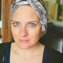 Opaska turbanowa Ruda Klara - uniwersalna, lekko rozciągliwa z gumką