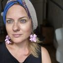 turban w uniwersalnym rozmiarze niezwykle ciekawy szyty z różnego rodzaju materiałów doskonały na c