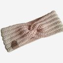 Ciepła opaska z wełną merino handmade