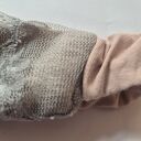 Opaska koronkowa Boho regulowana w odcieniach szarości i beżu - handmade