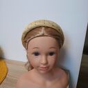 Jedwabna opaska puffy