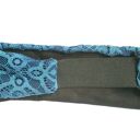 Opaska koronkowa na czarnej podszewce - miękka i lekko rozciągliwa (8 cm)