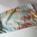 Opaska damska ręcznie farbowana boho-box (59-60 cm) na ecru podszewce