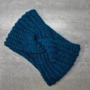 Opaska damska zimowa wykonana ręcznie na szydełku