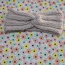 Handmade na chłodniejsze dni - OPASKA wełniana robiona na DRUTACH - BEŻOWA, (wapień)