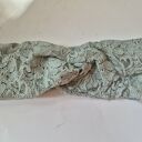 opaska koronkowa blado niebieska rozmiar one size dla 57 -58cm podwójna świetna na codzienne noszenie