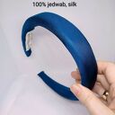 Jedwabna opaska puffy
