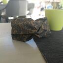 opaska turbanowa w kolorach ziemi