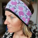 Opaska kwiatowa boho - etno folk dla kobiet (ręcznie wykonana, uniwersalna)