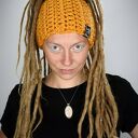 Opaska DreadLove Mono 15 - MUSZTARDOWA