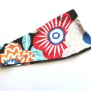 Kolorowa opaska damska handmade do sportu 56-57 cm na podszewce