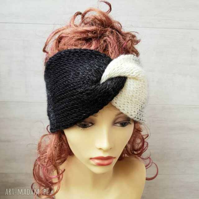 Opaska Retro Turban - Ombre