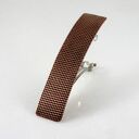 Kratka - miedziana klamra metalowa spinka (2205-22) - handmade