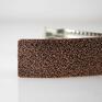 minimalistyczna biżuteria ozdoby do butów piasek - miedziana klamra do włosów (2406 prezent dla kobiety