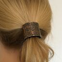 Pawie oczka - miedziana ozdoba do włosów (2507 -04) unikat