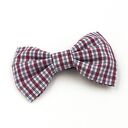 Spinka do włosów kokarda w kratkę Charlotte