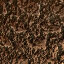 Ziarna - miedziana klamra do włosów (2508 -09) unikat