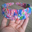 Kolorowa opaska do włosów - Go Ka, handmade 4,5 cm