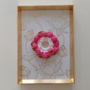 Gumka do włosów " scrunchie" na szydełku