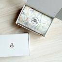 In blue XL - zestaw jedwabnych scrunchie - ozdoby do włosów z naturalnego jedwabiu