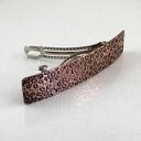 Kwiaty - miedziana klamra do włosów (2504 -05) unikat