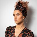 Opaska do włosów / apaszka - Panterka