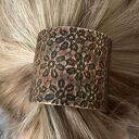 Kwiaty - miedziana ozdoba do włosów (2507 -05) unikat