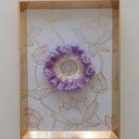 Gumka do włosów " scrunchie" na szydełku