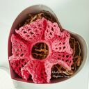 Szydełkowa gumka do włosów, Scrunchie