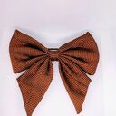 Duża, jedwabna kokarda ze wstążką