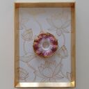 Gumka do włosów " scrunchie" na szydełku