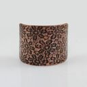 Kwiaty - miedziana ozdoba do włosów (2507 -05) unikat