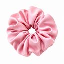 Scrunchie różowa - bo Twoje włosy też chcą luksusu