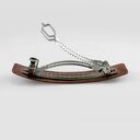 Ziarna - miedziana klamra do włosów (2508 -09) unikat