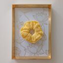 Gumka do włosów " scrunchie" na szydełku