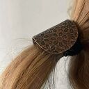 Pawie oczka - miedziana ozdoba do włosów (2507 -04) unikat