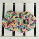 Gumka frotka scrunchie do włosów handmade bawełna