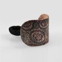 Pawie oczka - miedziana ozdoba do włosów (2507 -04) unikat