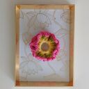 Gumka do włosów " scrunchie" na szydełku