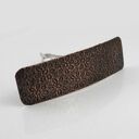 Kwiaty - miedziana klamra do włosów (2504 -06) unikat