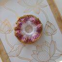 Gumka do włosów " scrunchie" na szydełku