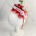 Opaska z słodyczami, opaska tort, opaska z cukierkami, uroczy obrus do włosów