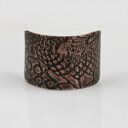 Slonecznik - miedziana ozdoba do włosów (2508 -06) ooak