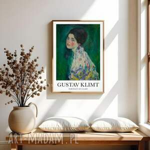 plakat gustav klimt portrait of a lady portret damy - format 40x50 cm, sztuka