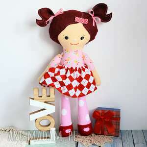 handmade lalki lalka rojberka - słodki łobuziak - anetka - 50 cm