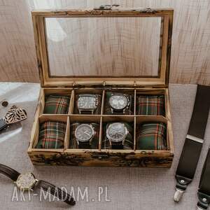handmade zegarki pudełko na zegarki