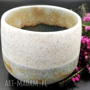 gaia ceramika designerska czarka ceramiczna kamionkowy kubek ręcznie wykonany