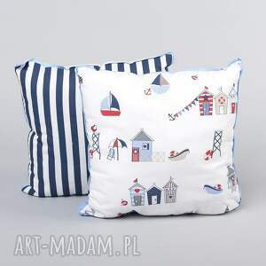 handmade pokoik dziecka poduszka blue beach