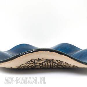 handmade ceramika koronkowy ceramiczny półmisek