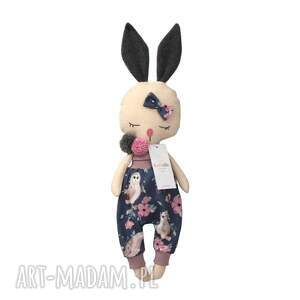 ręcznie wykonane maskotki lala przytulanka króliczka zuzia